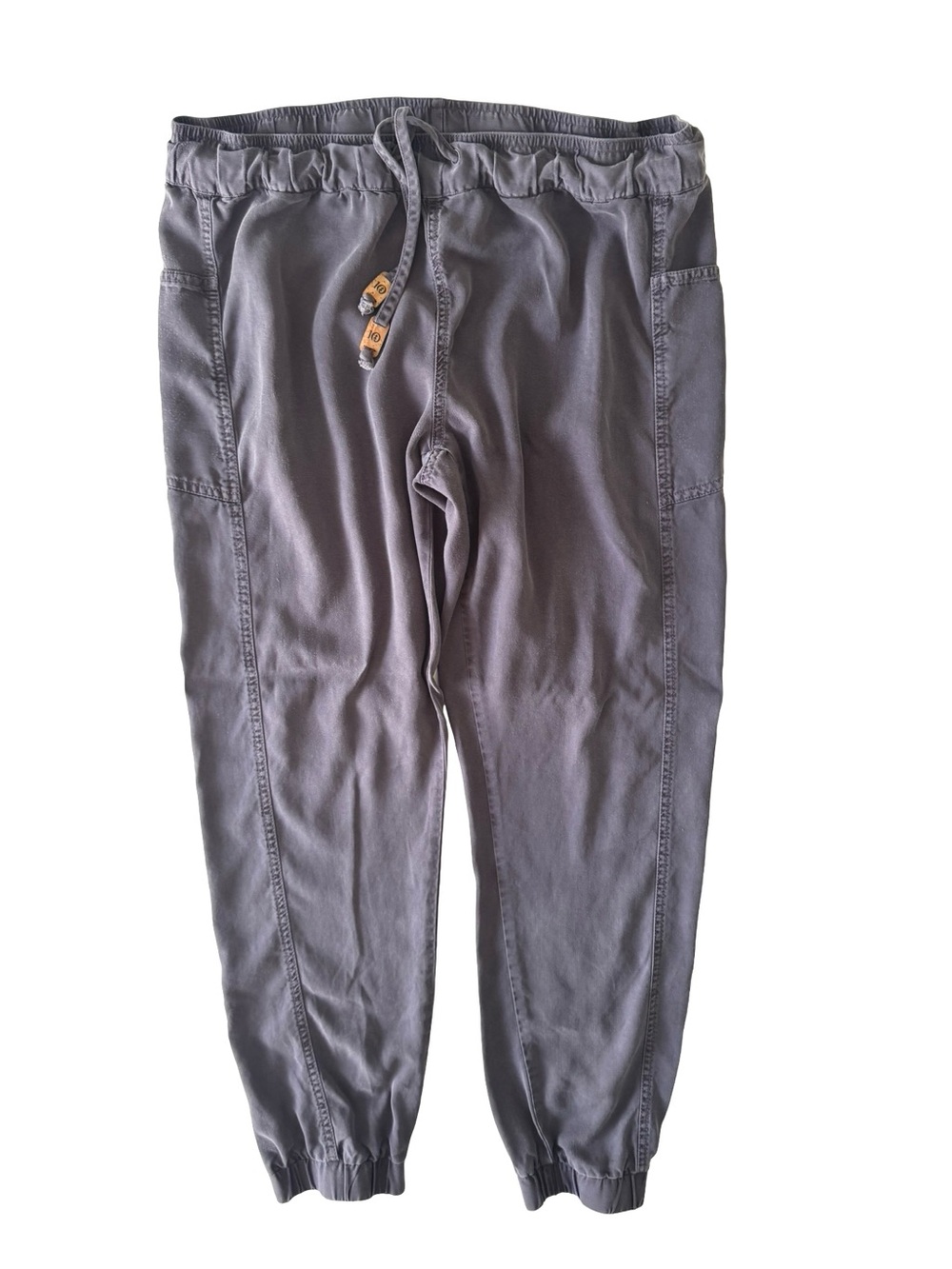 tentree Destination Jogger Pants Women's L Blue Stretch Travel Hiking
